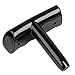 FMtoppeak T-Handle Shift Knob Gear Stick Shifter for Jeep Dodge Charger Challenger Black