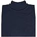 Evelots Womens Mock Turtleneck Collar-Knit Dickey-Windproof Neck/Chest-Gray/Navy
