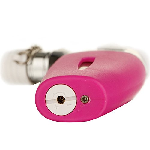 GuangFa Handheld Mini 862 Butane Torch Lighter Windproof Refillable Gas Steel Adjustable Flame 1300Â°C/2500Â°F for Kitchen Cooking Cigar Light BBQ Welding (Rose)