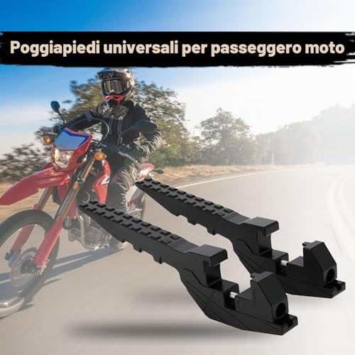 Universal Motorcycle Passenger Foot Pegs Extension Pedals Motorcycle Accessories Motocross for Dirt Bike Pit Bike Surron Light Bee Talaria Sting SX SXF EXC EXCF XC CR CRF YZ YZF