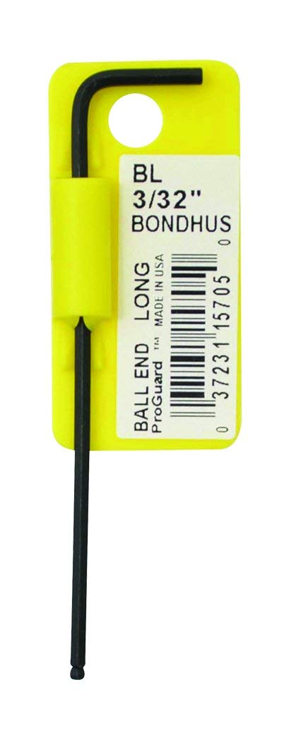 Bondhus BND15718 15718 BL5/8 Barcoded Ballwrench 5/8", Yellow