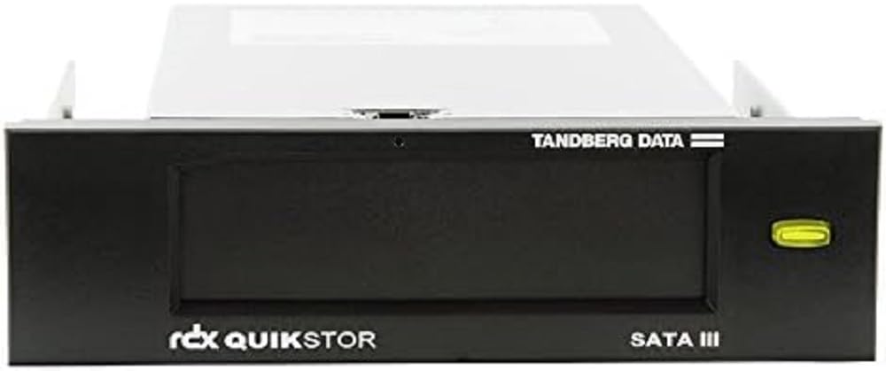 Tandberg 8813-RDX QuikStor Internal Drive SATA III HDD/SSD Enclosure - Black