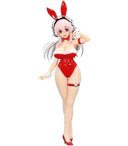 Amazon.com: Furyu Super Sonico BiCute Bunnies Red Color Version