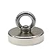 Fishing Magnet - 500 LBS Pull Force Neodymium Magnet for Magnet Fishing, 2.95” Diameter Strong Heavy Duty Magnets by HIPPO MAGNETS