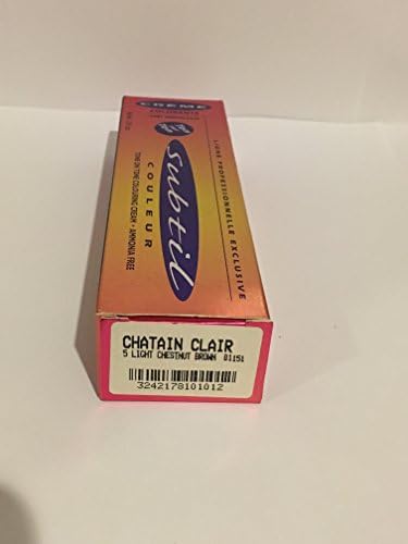 Subtil Couleur Tone on Tone Colouring Cream: 5 light chestnut brown