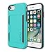 Incipio Stowaway iPhone 8 & iPhone 7 Case with Credit Card Slot Holder and Integrated Stand for iPhone 8 & iPhone 7 - Turquoise/Charcoal