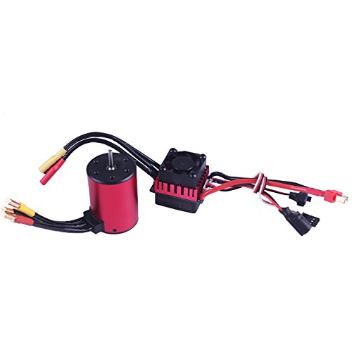 3650 5200kv 3.175mm sensorless brushless motor with 60a…