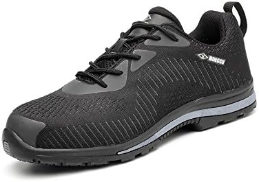 showcai Unisex Steel Toe Work Shoes Industrial&Construction Shoes Puncture Proof Safety Shoes …