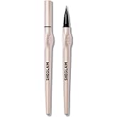 SHEGLAM Glide Control Liquid Eyeliner Smooth Long-Lasting Waterproof Easy to Grip-Matte Black