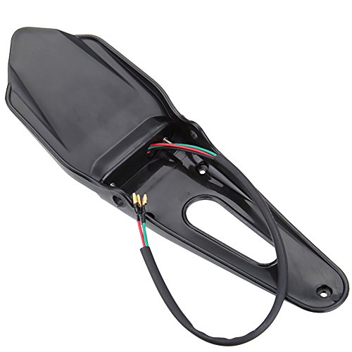 image for Oumurs Dirt Bike Motorcycle LED Light Rear Fender Brake Tail Light Off