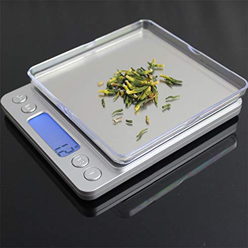 Businda Weight Gram Scale Digital Pocket Scale, Digital Weight Grams Scale, Food Scale, Jewelry Scale Black, Kitchen Scale (3kg/0.1g)