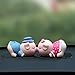 uzhopm Cute Couple Pig Car Dashboard Decorations Car Home Office Ornaments Holiday Party Decoration