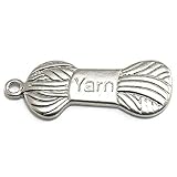 16 Yarn Charms silver tone