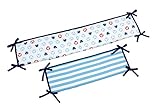 Disney Mickey Mouse Porta Crib/Mini Crib 4 Piece Bumper