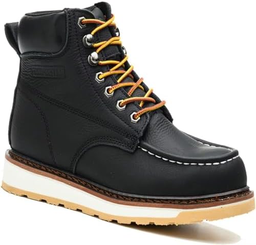Amazon.com | HANDMEN Large/Big Size Clearance Mens Work Boots, Non