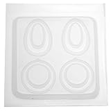 Resin Epoxy Mold For Jewelry Casting - 2 Pair Teardrop / Round Earrings