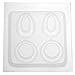 Resin Epoxy Mold For Jewelry Casting - 2 Pair Teardrop / Round Earrings
