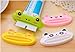 YEIO Toothpaste Tube Squeezer - 8 Pack Colors Animal Toothpaste Clip , Toothpaste Squeeze roll, Tube Squeezer Tool Dispenser