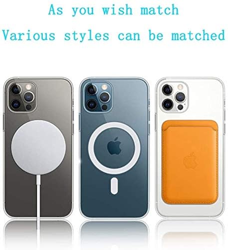 HVDI Clear Magnetic Case for iPhone 11 Pro with Mag-Safe Wireless