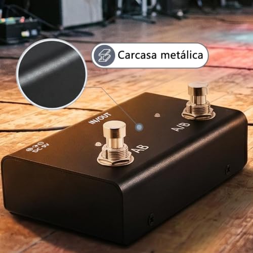 Tavsou ABY Pedal Channel Switches For Guitar Effects Pedal Line AB Selector