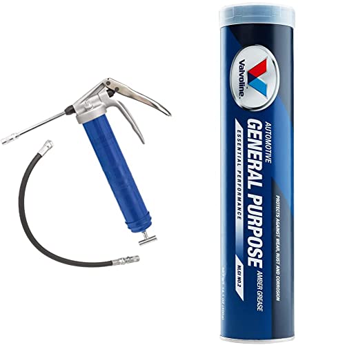 Lincoln 1134 Extra Heavy Duty Pistol Grip Grease Gun, 6 Inch Rigid