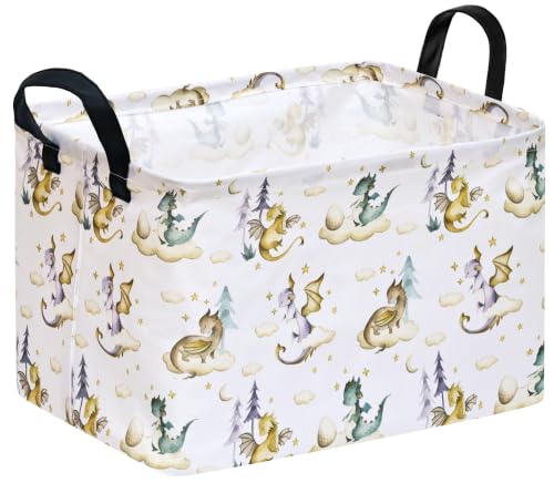 Dinosaur Fabric Storage Basket