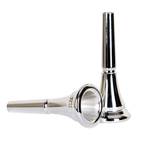 image for Libretto Silver Plated, 11, French Horn Mouthpiece, Great Gift for Beg
