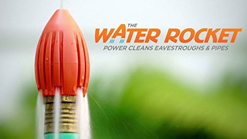 Water Rocket Eavestrough Downspout Gutter Cleaning Tool Water Rocket Eavestrough Downspout Gutter Cleaning Tool