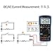Digital Multimeter, Morpilot Auto-Ranging 6000 Counts DC/AC Voltage & Current, Resistance, Frequency, Continuity, Capacitance, Diode, Temperature, 3.0 Inch Backlight Large LCD Display & Test Leads