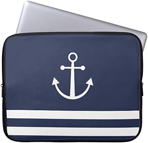 Eratio Blue Anchor Laptop Sleeve 12 Inch Macbook Air Case Macbook Pro Sleeve and 12 Inch Laptop Bag