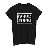 DANVOUY Women's Summer Short Sleeve Graphic Casual Teen Girl Tops Tee T-Shirt Black X-Large