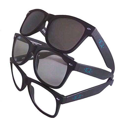 EJ Moonshot Z87.1 Transition Blue-Block Motorcycle Glasses