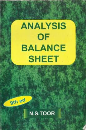 Analysis of Balance Sheett 14 EDITION