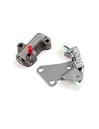 OCPTY Kit de cadena de tiempo; guía de tensor, cadena de bomba de aceite, compatible con Honda Accord 2.4L K24A1 K24A4 A8 TK4041