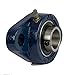 Jeremywell UCFL204-12 Pillow Block Bearing (2 Pack), 3/4 inch Bore, 2-Bolt Flange Mounted, Solid Base, Self-Alignment
