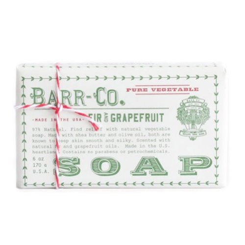 Barr-co. Fir Grapefruit Bar Soap