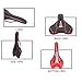 DRBIKE Mountain Bike Seat – Bicycle Saddle MTB Breathable Bike Seat for Mountain Bike Road Bike MTB, Bike Partsthumb 2