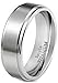 Jstyle Jewelry Titanium Rings for Men Wedding Band Cool 8MM Unique Male Ring Size 8-14