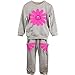 Jastore® Kids Girl 2pcs Sunflower Clothing Sets Top and Pants Fall Clothes