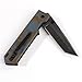 Cool Hand 4.25'' Tanto 440C Steel EDC Pocket Folding Knife w/ CNC G10 Handle