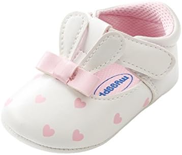 Toddler Boy Girl Rabbit Non-Slip Soft Heart Sneakers Shoes
