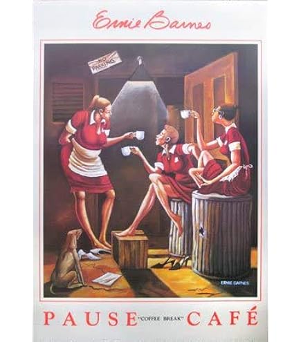 アーニーバーンズ　アップタウンダウンタウン UPTOWN, DOWNTOWN — Ernie Barnes Official