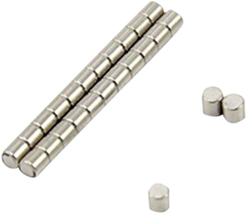 N35 Neodymium Magnet for Arts Crafts, Model Making, DIY, Hobbies and Packaging - 2mm dia x 2mm thick - 0.15kg Pull - Pack of 50