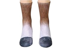 TIARONICS Animal Paws Socks - Funny 3D Animal Socks Crazy Cat Tiger Dog Paw Crew Socks Novelty Socks Gag Gifts