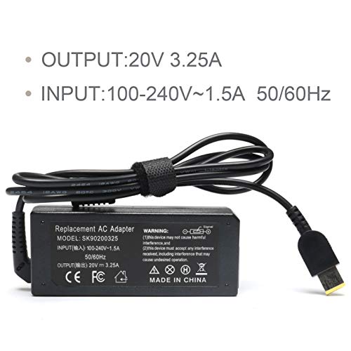 VUOHOEG Laptop Ac Adapter Charger Replacement for Lenovo IdeaPad Yoga 11 11s 13 13-2191 2 Pro 0B47455,Yoga Flex 14 15 15D Power Cord