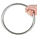 IRISMARU Wing Chun Kung Fu Stainless Steel Training Ring SilverL8