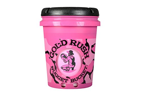 Gold Rush Nugget Bucket (Pink with Folding Shovel. As Seen on Shark Tank!