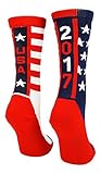 MadSportsStuff USA Pride Athletic Crew Socks - Limited Edition