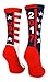 USA Pride Athletic Crew Socks (2017-Navy/Red/White, Large)