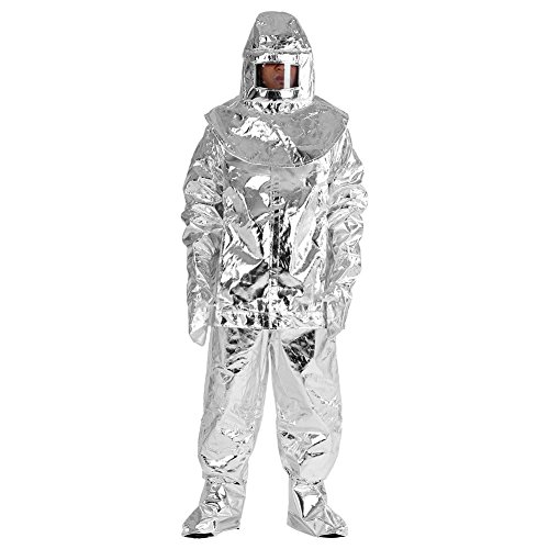 Radiation Suit Thermal Radiation 1000 Degree Heat Resistant Aluminized Suit Fireproof Clothes